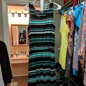Target Maxi striped dress